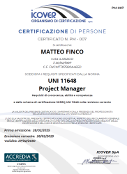 Certificazione di Project Manager (PM)